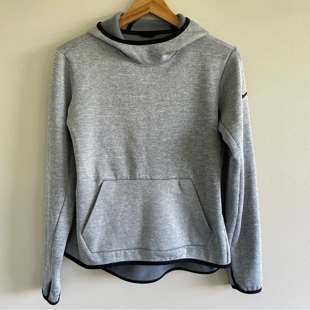 Nike Women's Dri-Fit Gray Pullover Hoodie Size Small